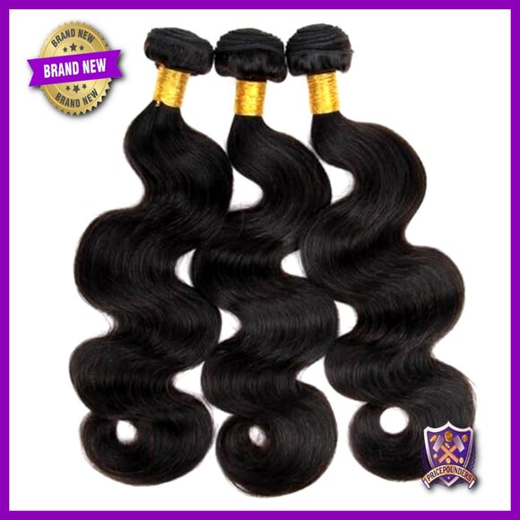 Body Wave Human Hair Extensions 12 14 16 Inch Brazilian Virgin Hair Bundles main image 5